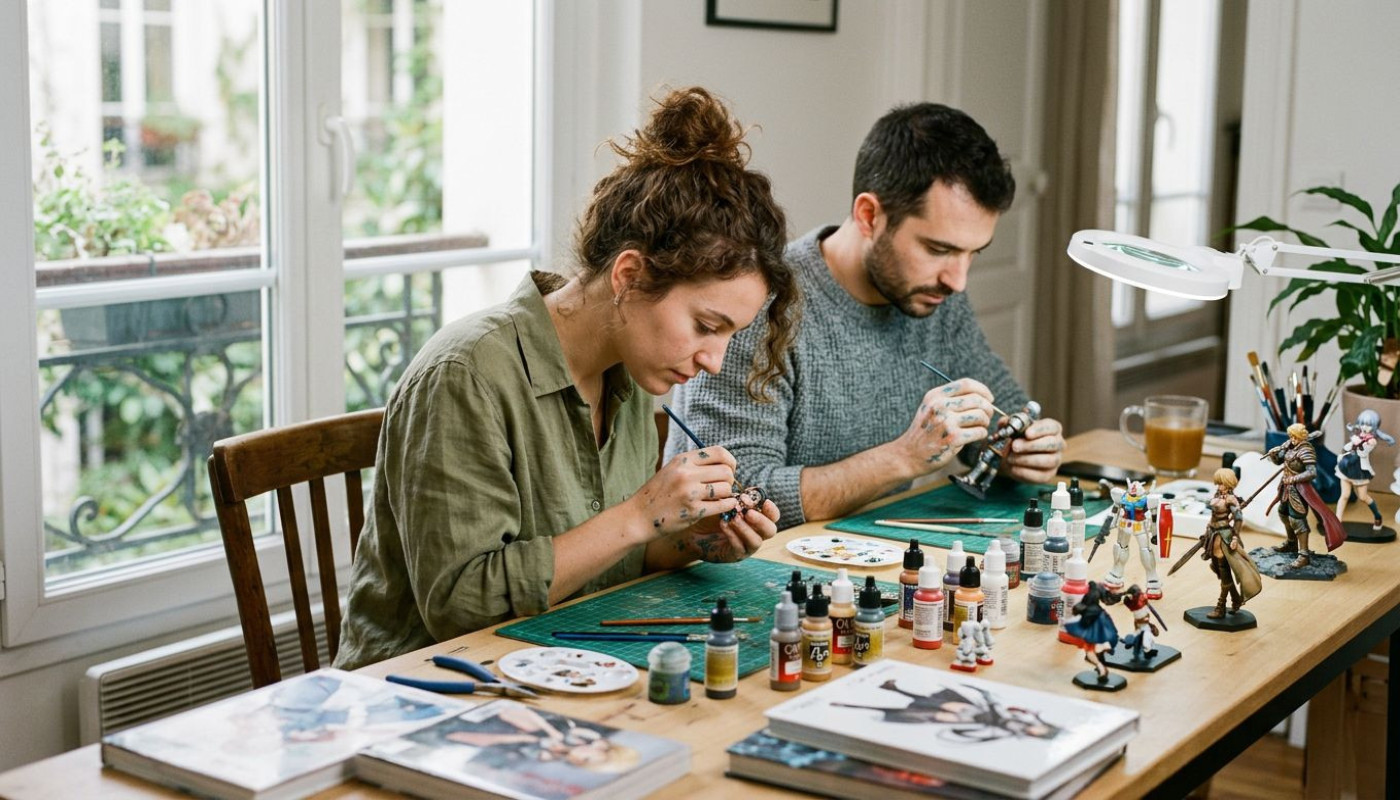 À la découverte des techniques de peinture pour figurines animées